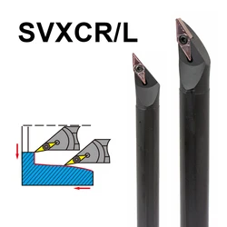MZG Metal Boring Bar Cutter SVXCR S16Q S20R S25S SVXCR16 SVXCL16 CNC Lathe Internal Turning Tool Holder For VCGT VCMT Insert