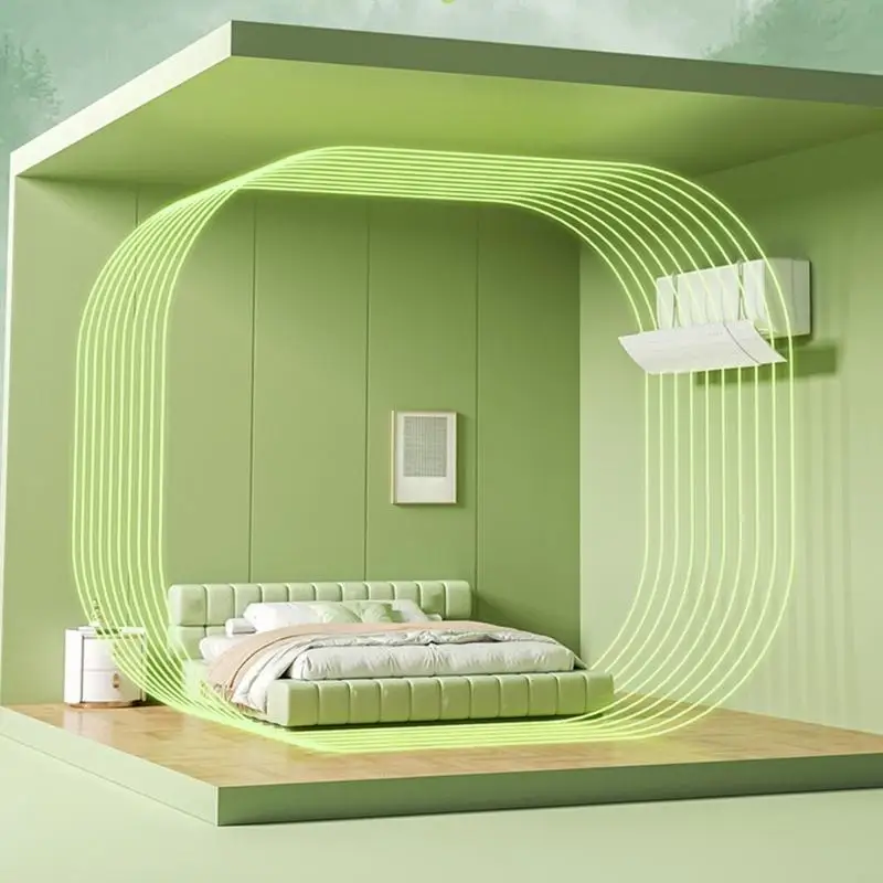 

M6CB на стене монтированной кондиционирование воздушного стекла перегородка 16,5x52 см. Текстура пластиковой