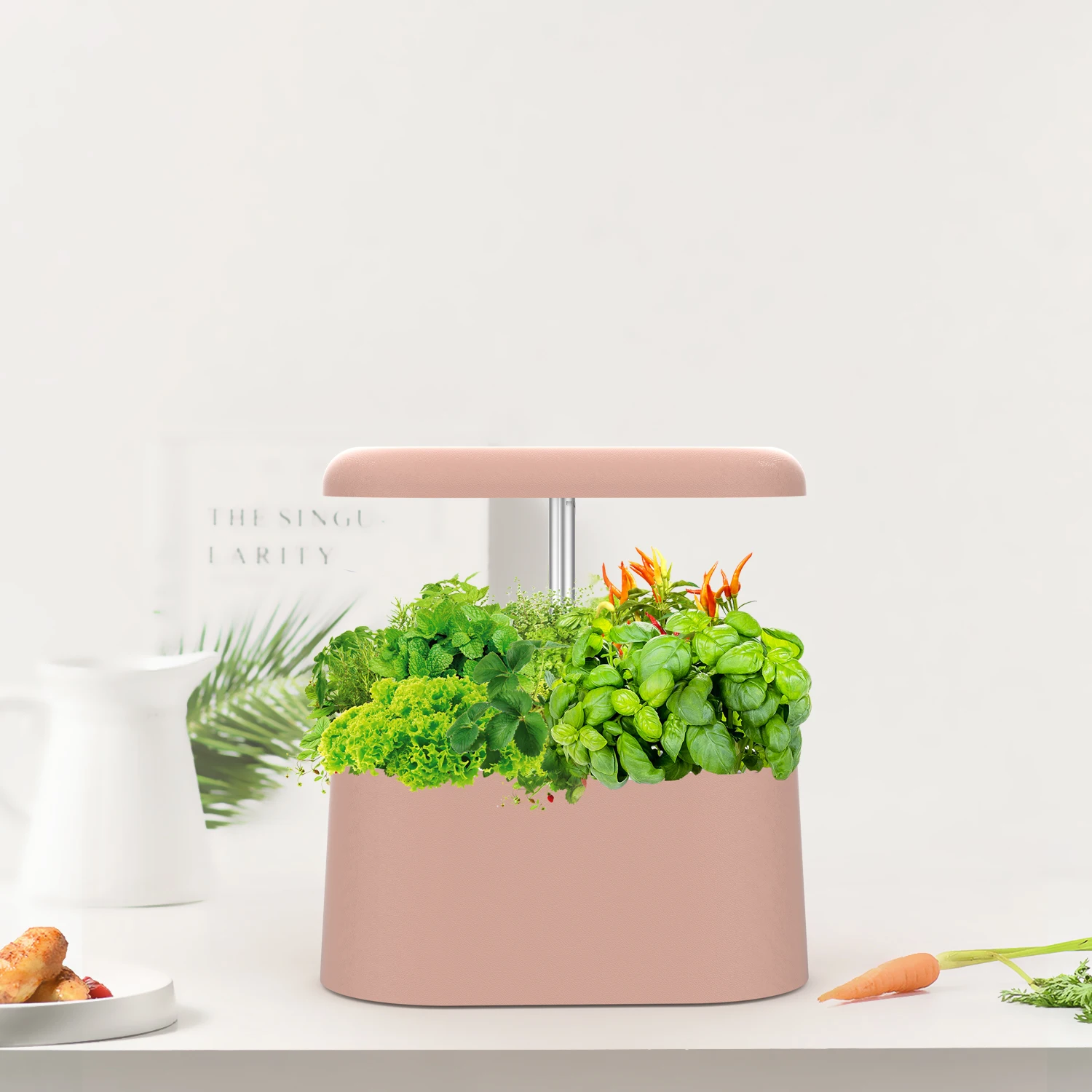 Home Hydroponic System Modern Mini Smart Garden for Indoor Hydroponics Compact Size and Electronic Smart Type