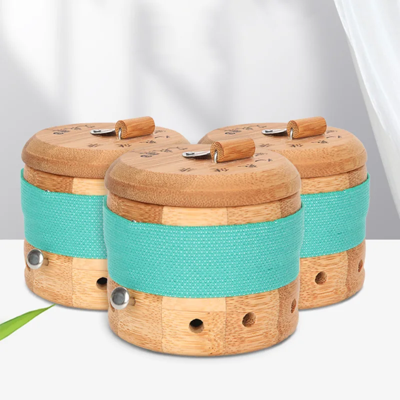 Superior Moxibustion Box Using Chinese Phoebe Zhennan Tree Wear Well Formaldehyde-free Luxury Moxa Stick Burner Warm Massager