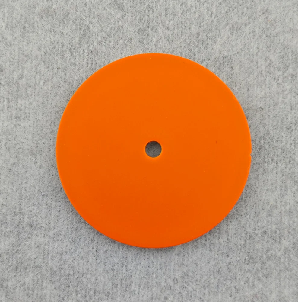 Mostrador de cor personalizado do relógio do logotipo, acessórios de alta qualidade, apto para movimento, 28.5mm, NH35, NH36