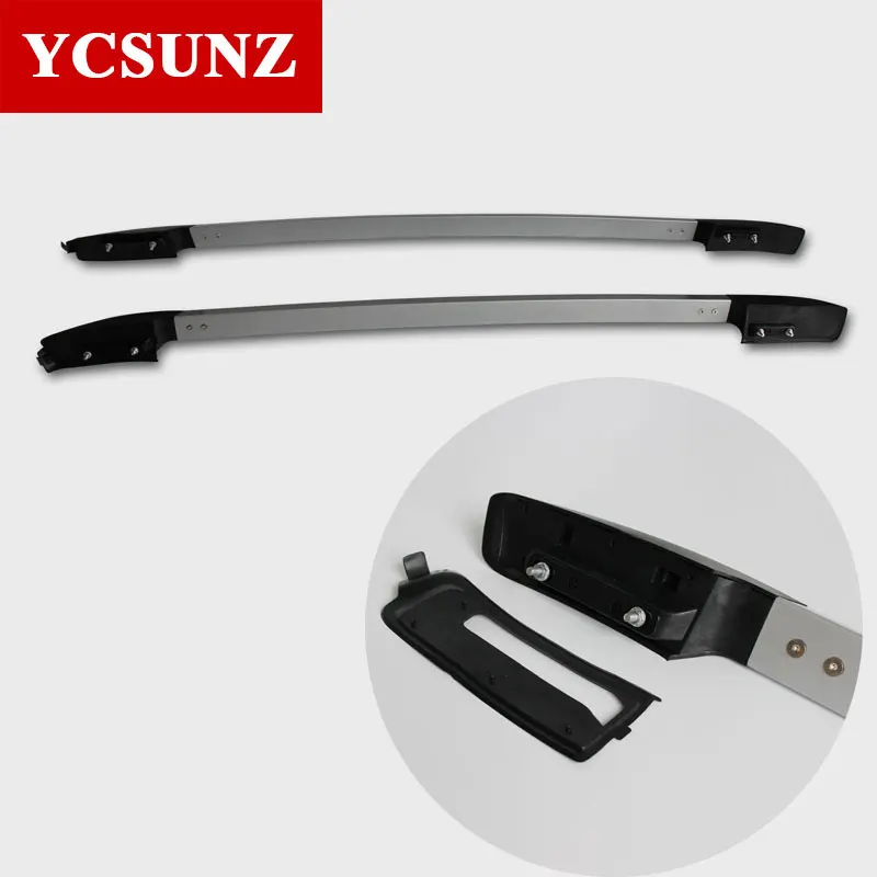 Decorative Roof Rails Black  Roof Rails Rack Carrier Bars For Ford Ranger T6 T7 Wildtrack 2012-2019 Double Cabin