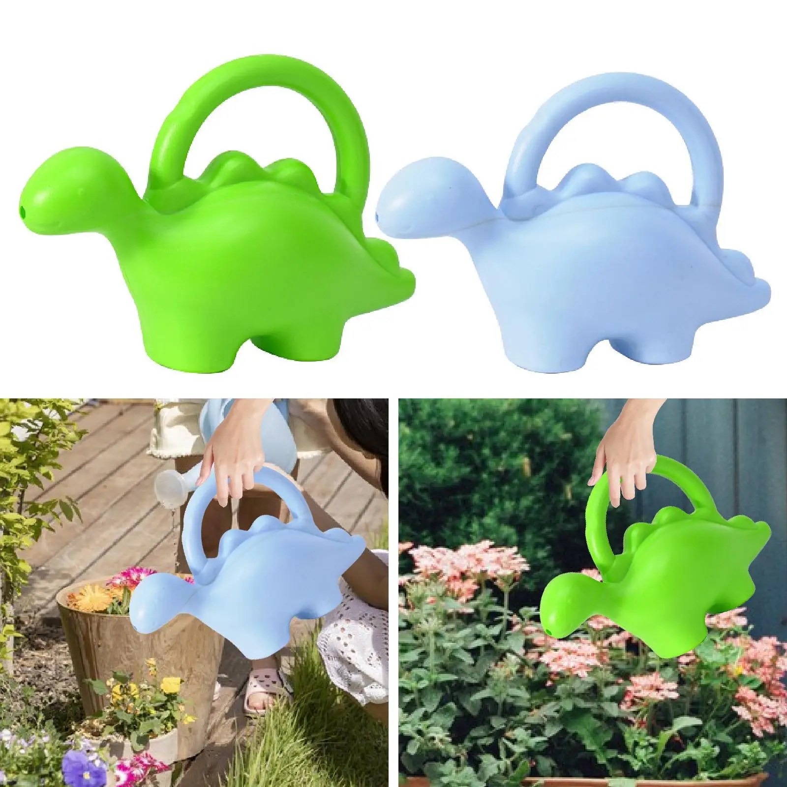 

Dinosaur Watering Can 1.5L Animal Cute Novelty Creative Lightweight Children Gift for Home Garden Flower Patio Office Courtyard
