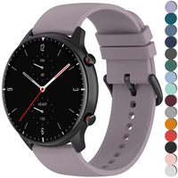 22mm Silicone Strap For Huami Amazfit GTR 4/3/2 GTR 47mm Pace Stratos 3 2 2S Smart Watch Band For Xiaomi Watch Color 2 S2 S1