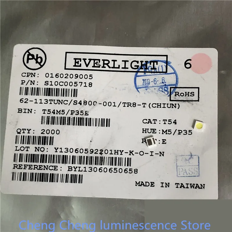 FOR  Lampu Latar LED High Power LED 1.8W 3030 3V/ 6V Keren Putih 150-187LM PT30W45 V1 Aplikasi TV 3030 SMD Everlight