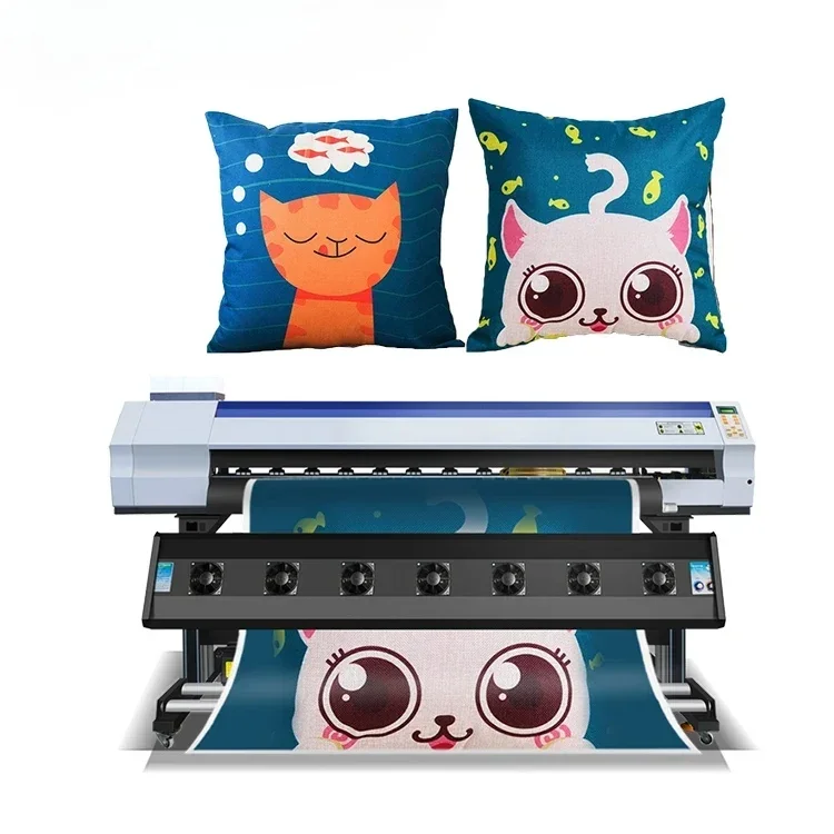 2024 Delivery from Guangzhou Hot Sales And Good Quality Stable 1900mm 2pcs I3200 heads Cotton Digital Sublimation Printer HOT SA