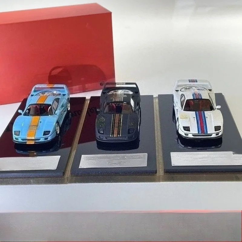 For SUP starting point 1/64 boutique resin car model, Prancing Horse F40 original F120 simulation ornament high-end ornament