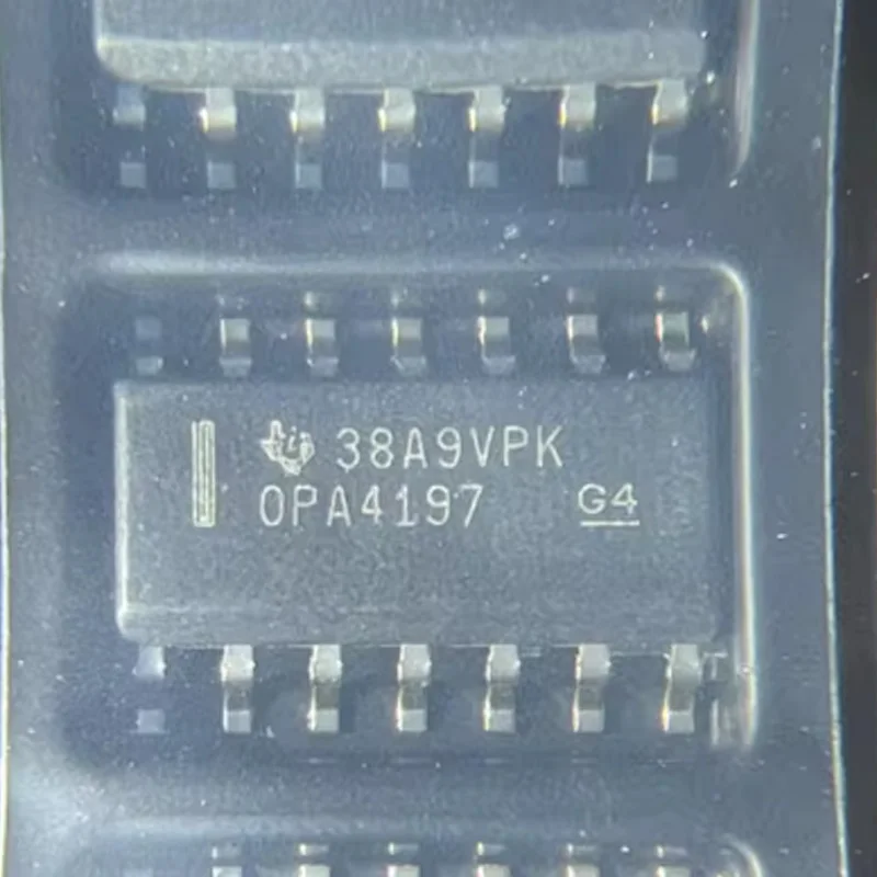 

10Pcs New Original Opa4197Idr Opa4197 Sop-14 Four-Way Operational Amplifier Chip