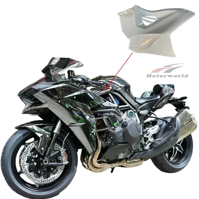 For Kawasaki H2 2017-2022 Motorcycle Accessories Unpainted tank Body Left and Right panel ABS Injection Moulded Fairing