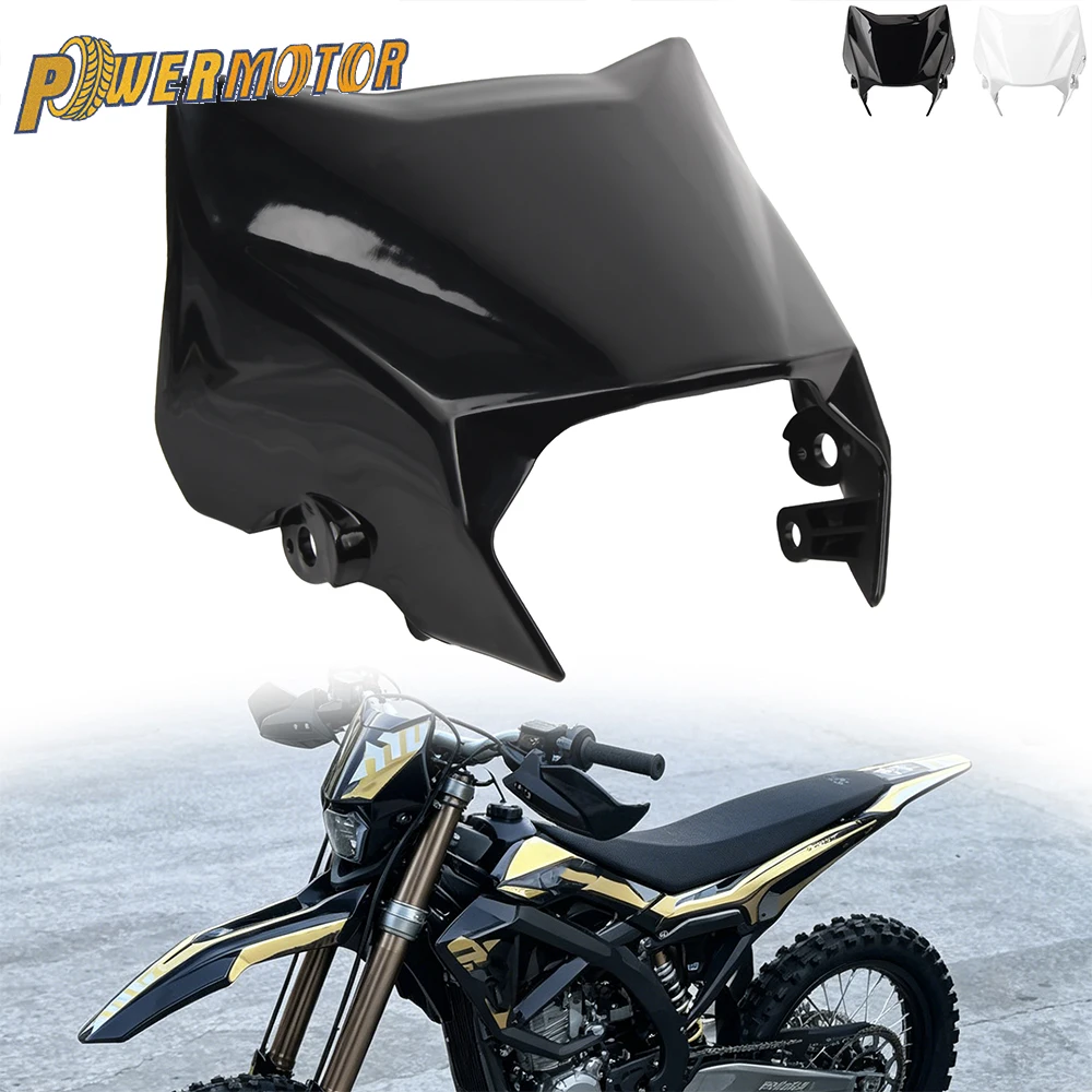for Sur Ron Ultra Bee Motorcycle Headlight Cover Head Lamp Protector Plastic Motocross Electric Dirt Bike E-bike Accessories