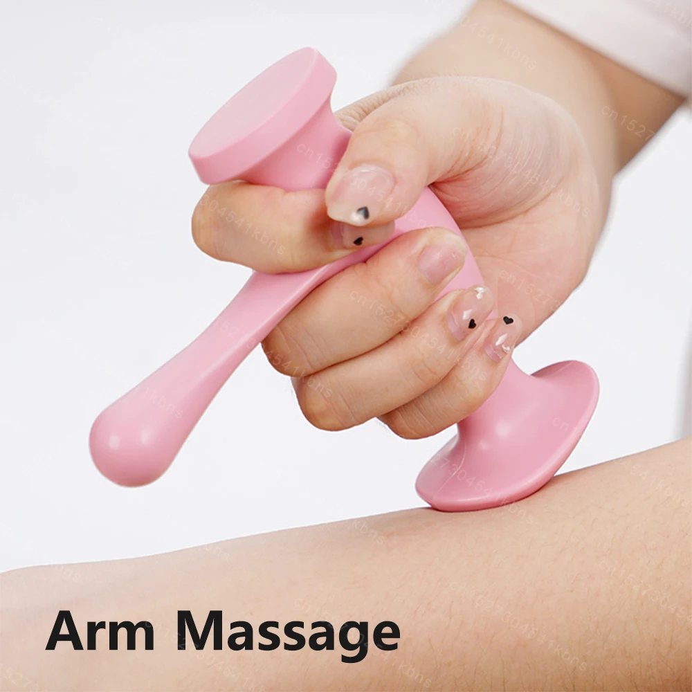 T-shaped Massager Thumb Finger Pressure Press Trigger Point Manual Physiotherapy Tools Full Body Deep Tissue Relax Pain Relief