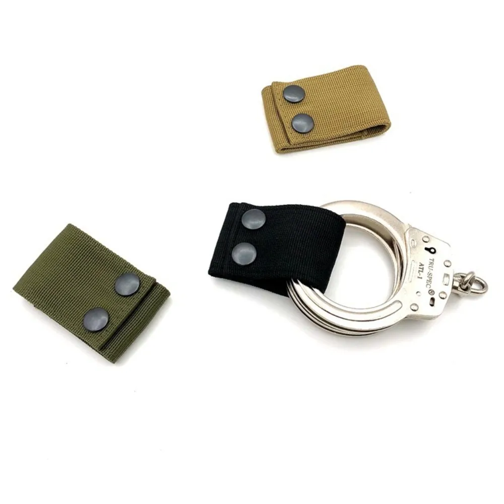 Quick Draw Tactical Handcuff Carrier Multifunctional Waist Carry Strap Security Duty Belt Handcuff Holder