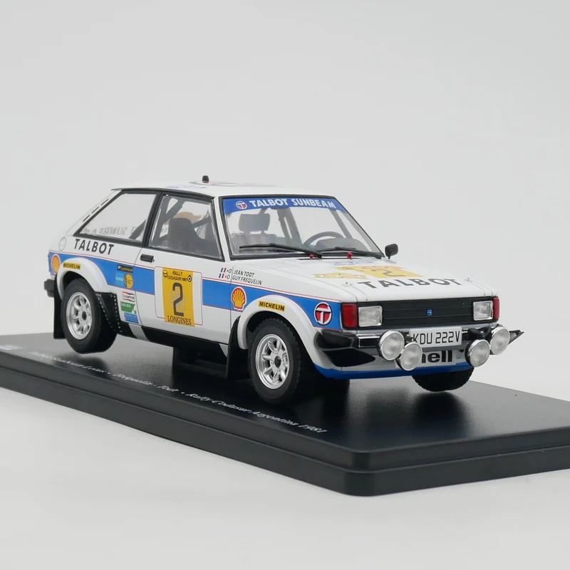 

Ixo масштаб 1:24 литой под давлением сплав Talbot Sunbeam Lotus WRC 1981, игрушки, модель автомобиля, классика, ностальгия, подарок для взрослых, сувенир, статический дисплей