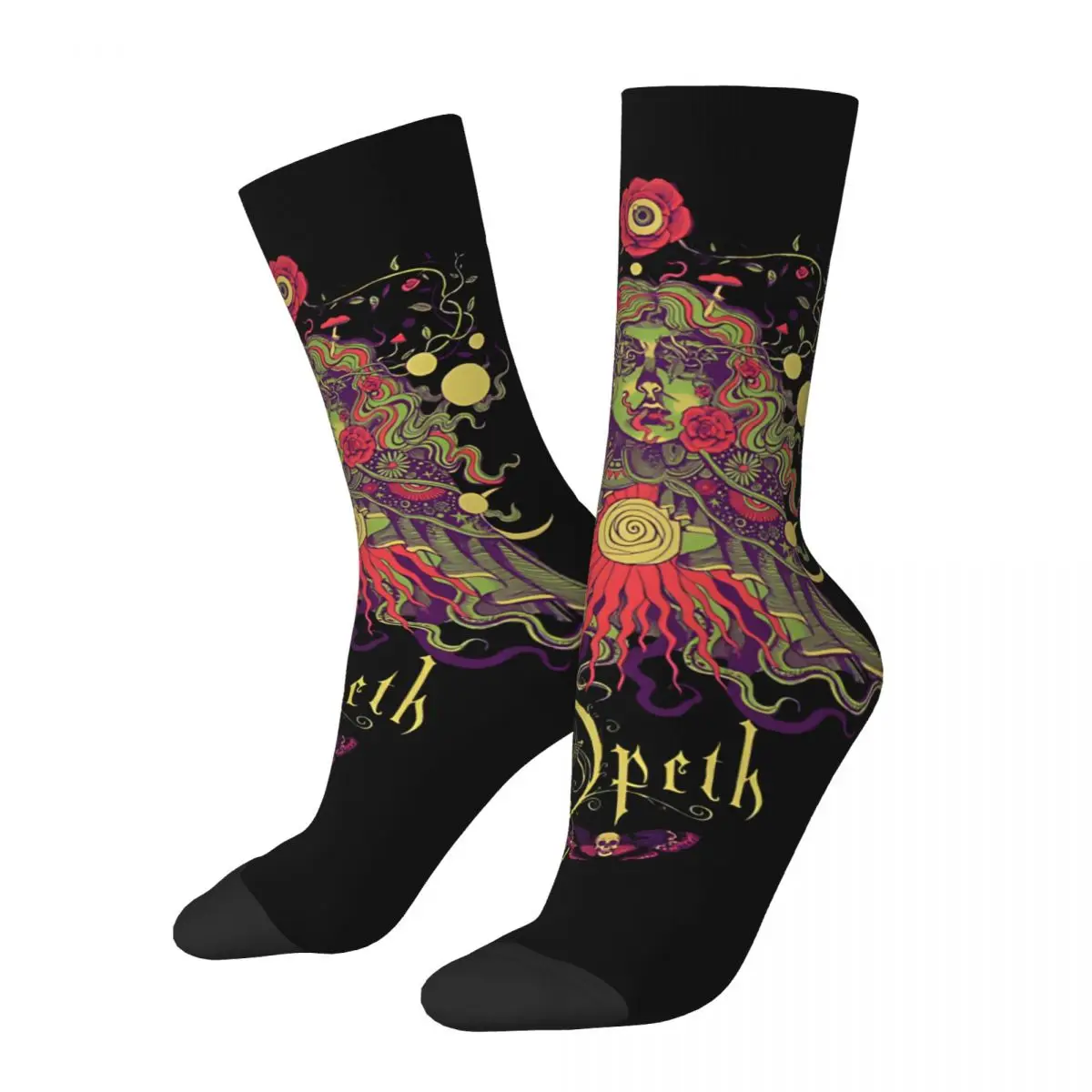 Opeth-Calcetines de Metal sin costuras para hombre, estilo Retro, Harajuku, muerte progresiva, BandStreet, novedad