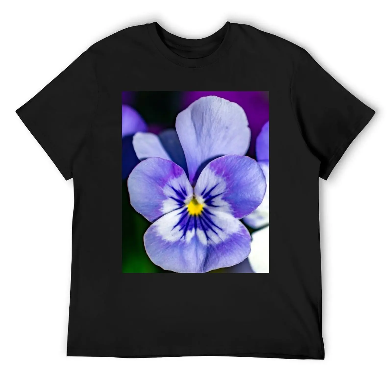 Spring Purple flower T-Shirt summer top summer clothes anime t shirts t shirts for men graphic