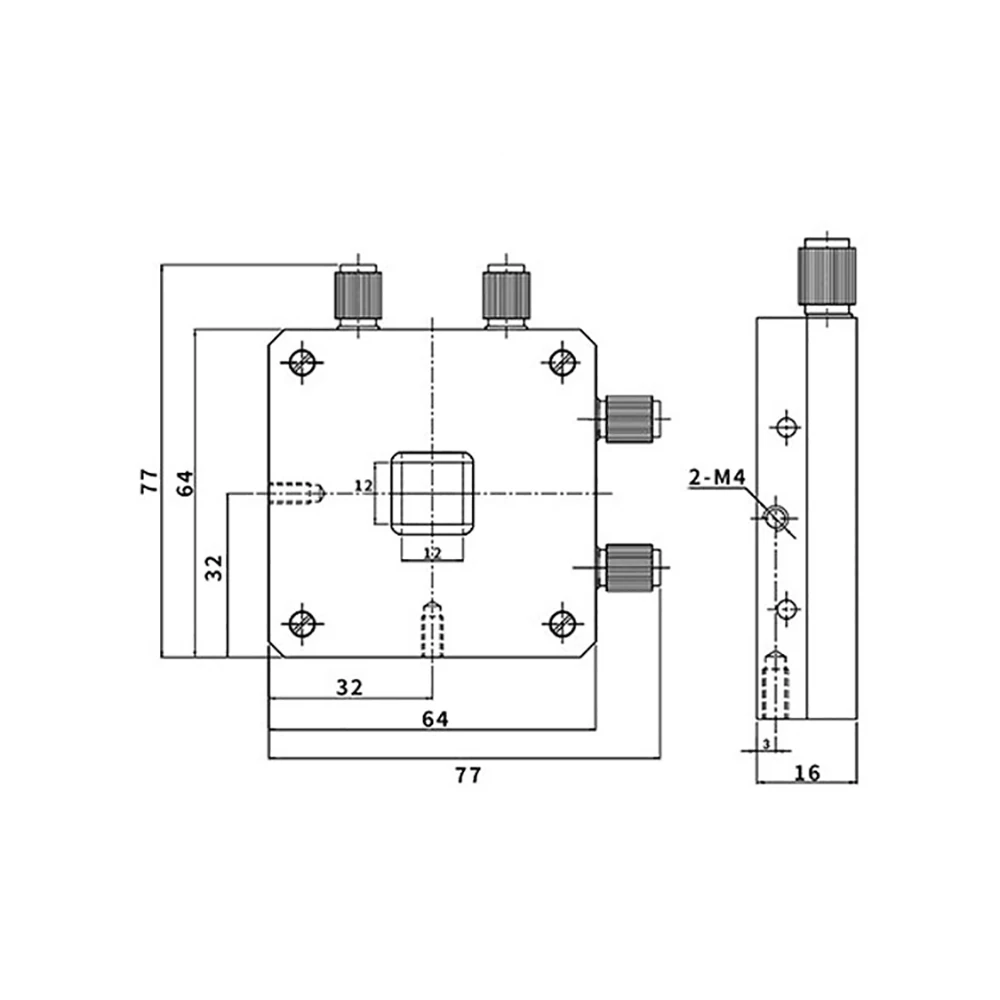 Optical Variable Square Aperture IDY-05