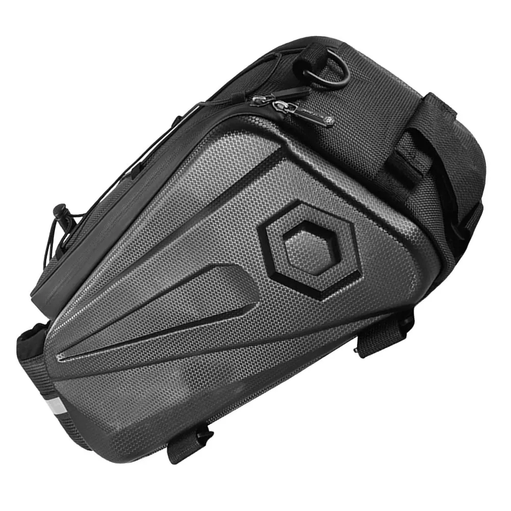 

Bicycle Rear Rack Bag Waterproof 600D Oxford PU Coated Reflective Strips Bike Storage Bags for Bicycles Mountain Bikes Folding