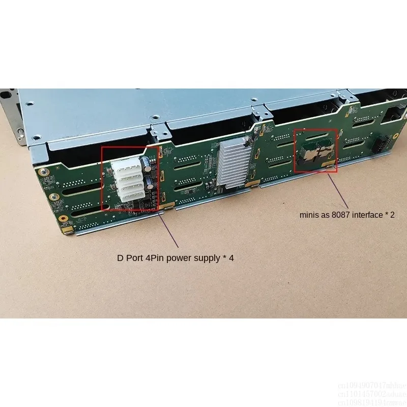 2026NEW 12 bay 3.5-inch 6Gb hard drive cage, 12Gb storage NAS Black Qunhui CDN hot swappable SAS series chassis