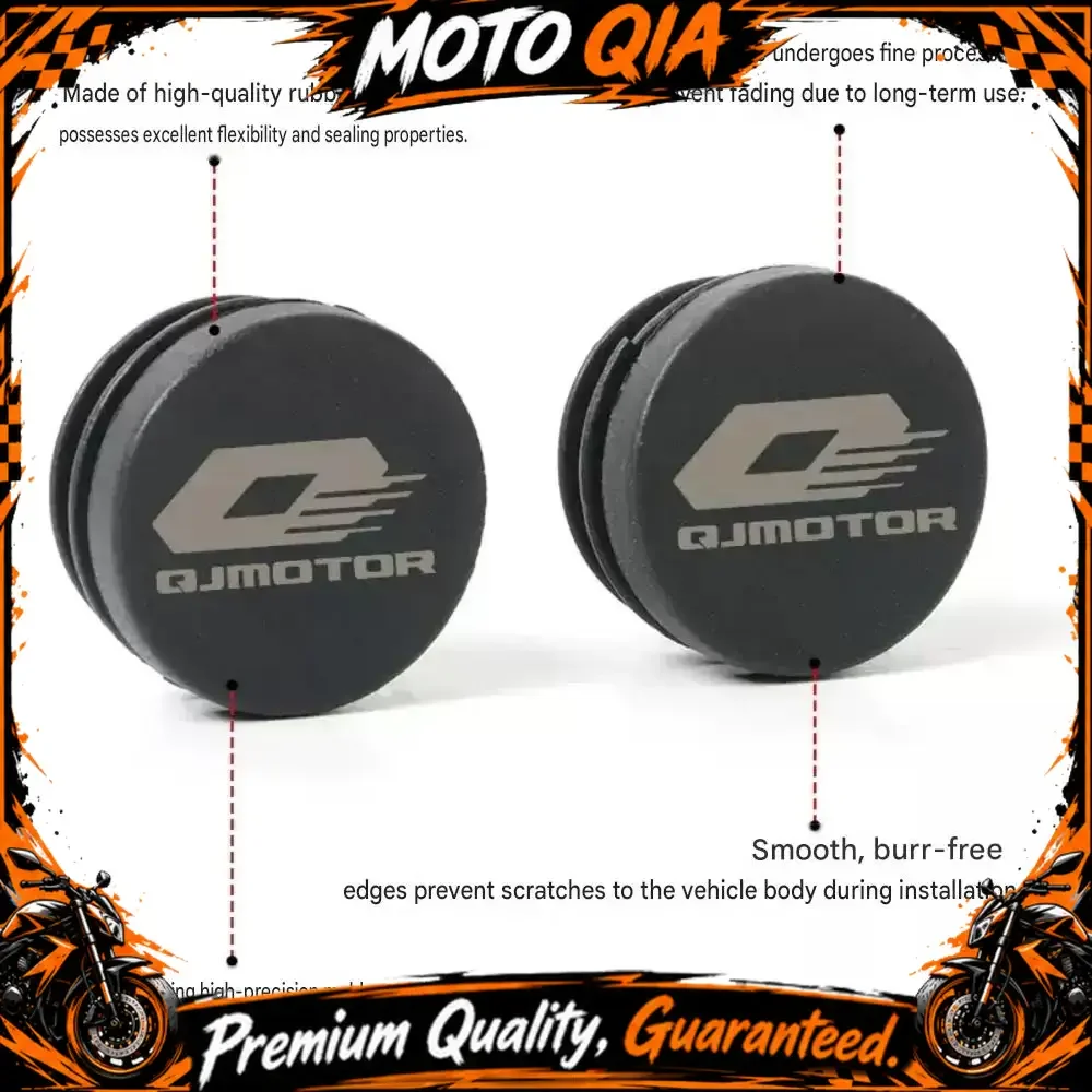 Compatible with QJMOTOR SRK600RS and SRK800RR: Frame mounting cover, body waterproof cover, and dustproof accessory.