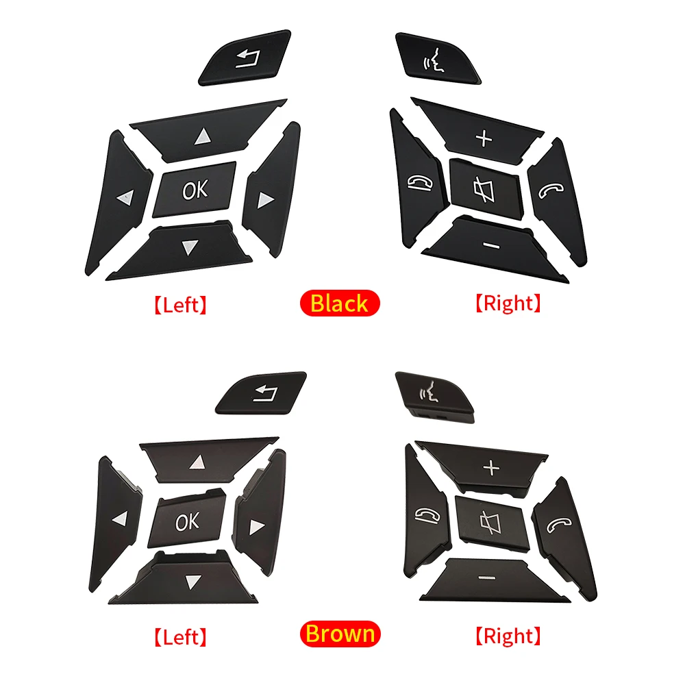 For Mercedes W204 X204 W212 Car Steering Wheel Control Buttons Cover For Benz C GLK E Class C200 E260 GLK300 2185400162