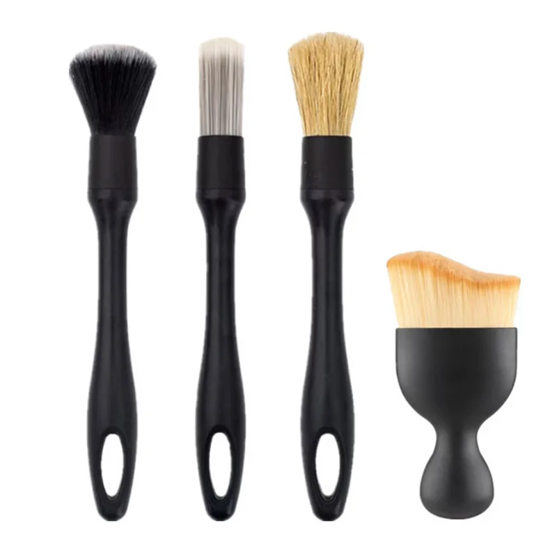 Air Conditioning Vent Clean Crevice Sweep Dust Duster Auto Interior with Brush Car Wash Tool Set Car Detailing Brush Set
