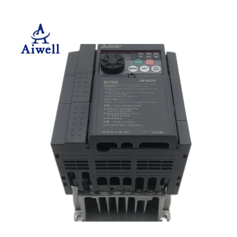 Original 3 Phase Inverter D700 Series Frequency Converter FR-D740-2.2K-CHT