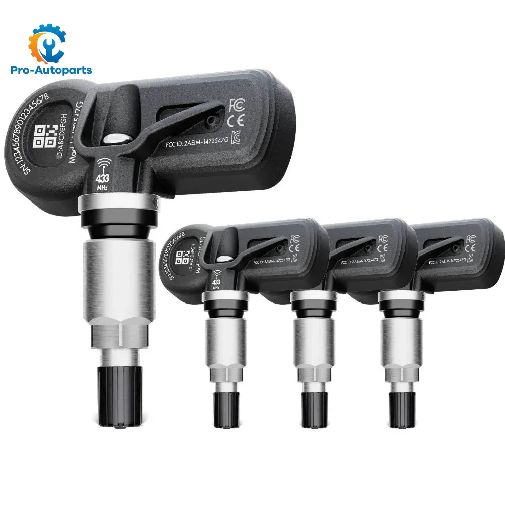 

4PCS 433MHZ TPMS Tire Pressure Sensor For Mitsubishi L200 2014-2022 ASX Attrage I-Miev Outlander Pajero 4250C275 -40℃-120℃