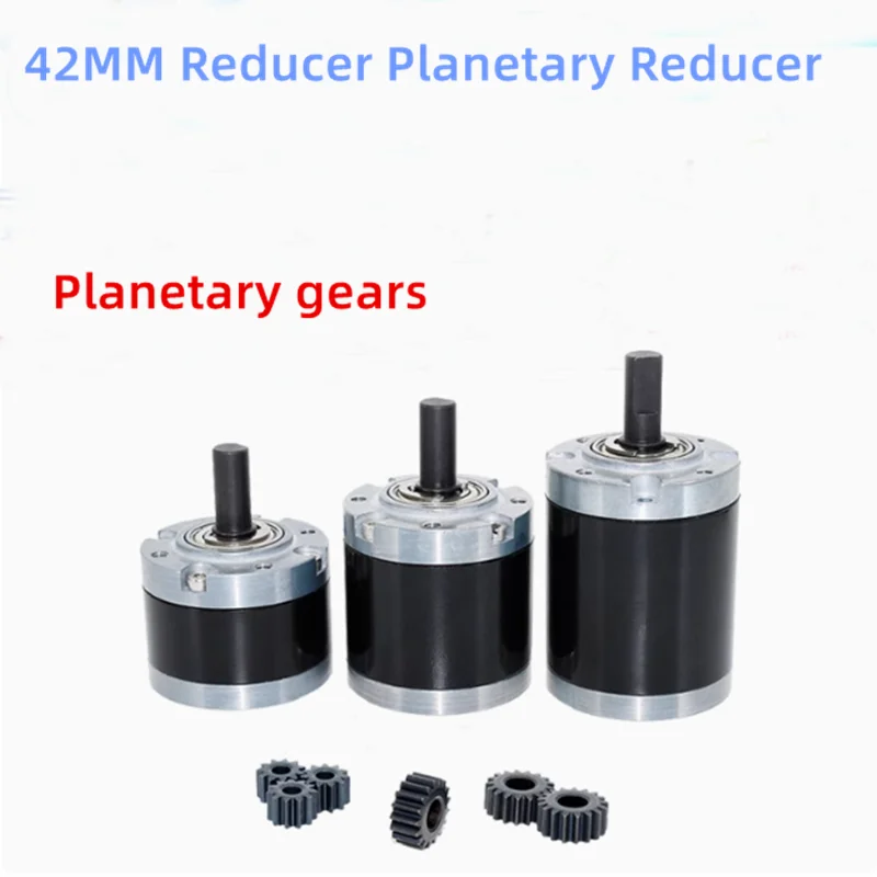 42MM Planetary Gearbox Can Be Matched With 775 795 895 Gear Motor, Forward and Reverse Rotation, High Torque and Low Speed