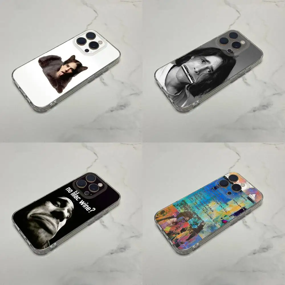 

Funny J-Jeff Buckley Phone Case For iPhone 17,16,15,14,13,12,11 Plus,Pro,Max,Plus,E,SE4,Mini Transparent Box