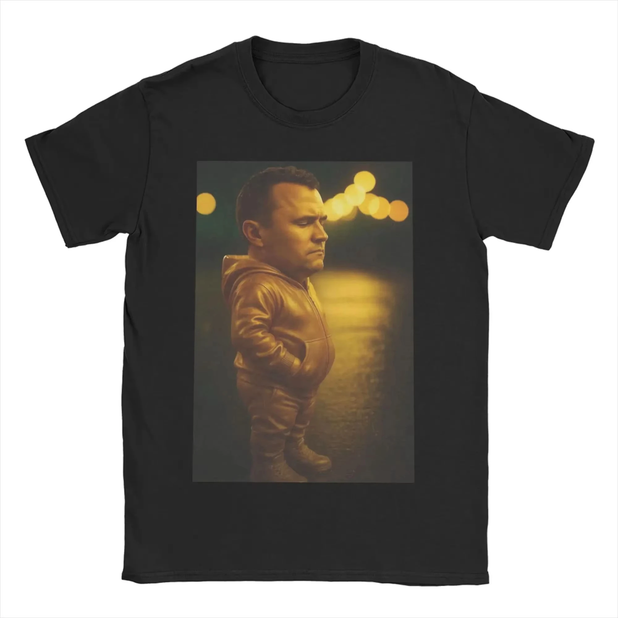 Funny Charlie Kirk Shrunken Face Big Head Meme T-Shirt Cotton Graphic Tee Men Women Summer Streetwear