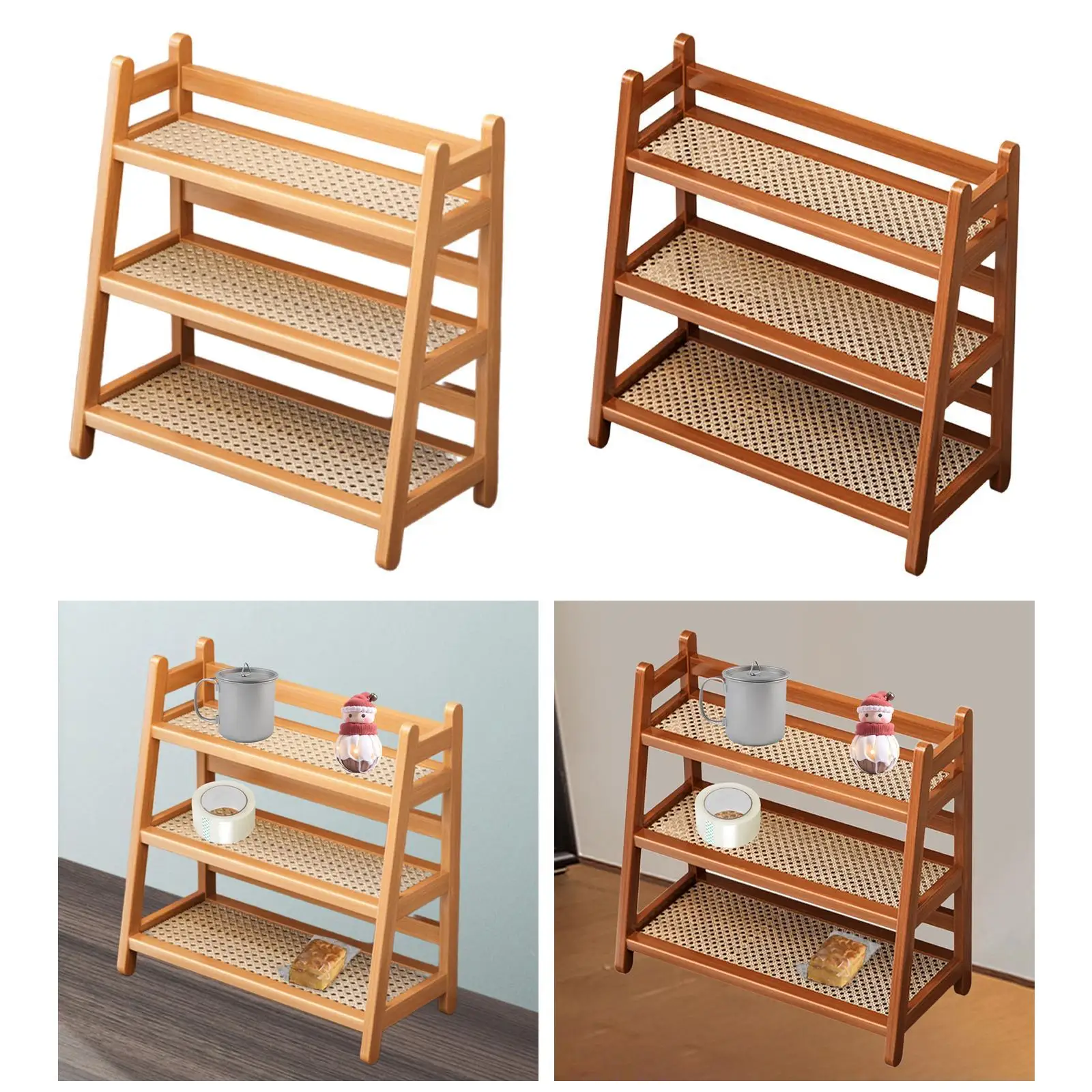 Syrup Bottle Display Rack Kitchen Counter Shelf for Kitchen Bar Accessories