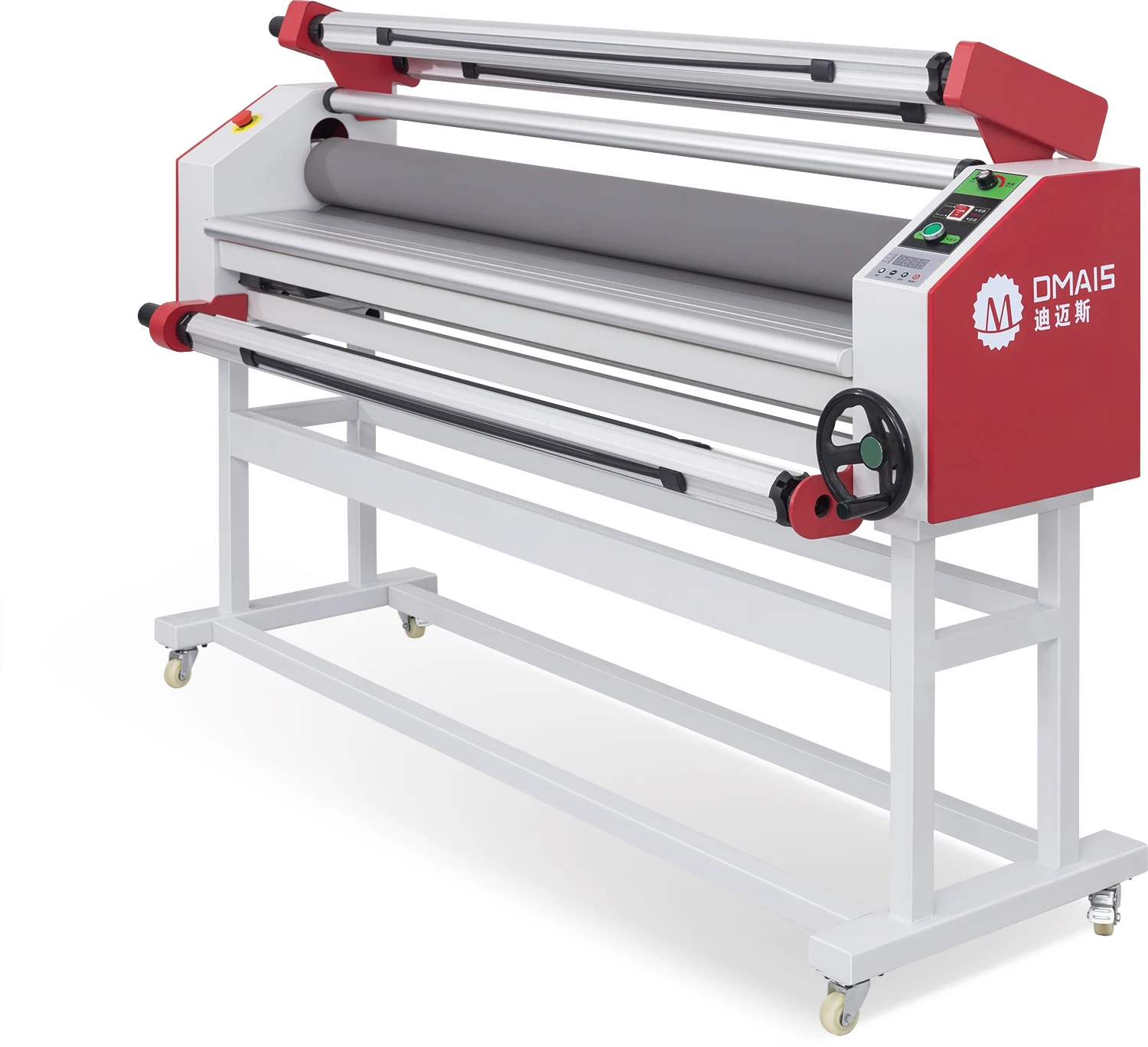 DMAIS Large Format Manual Lifting Automatic Cold & Hot Laminator With 1520mm Laminating Width And 1500W Heating Power