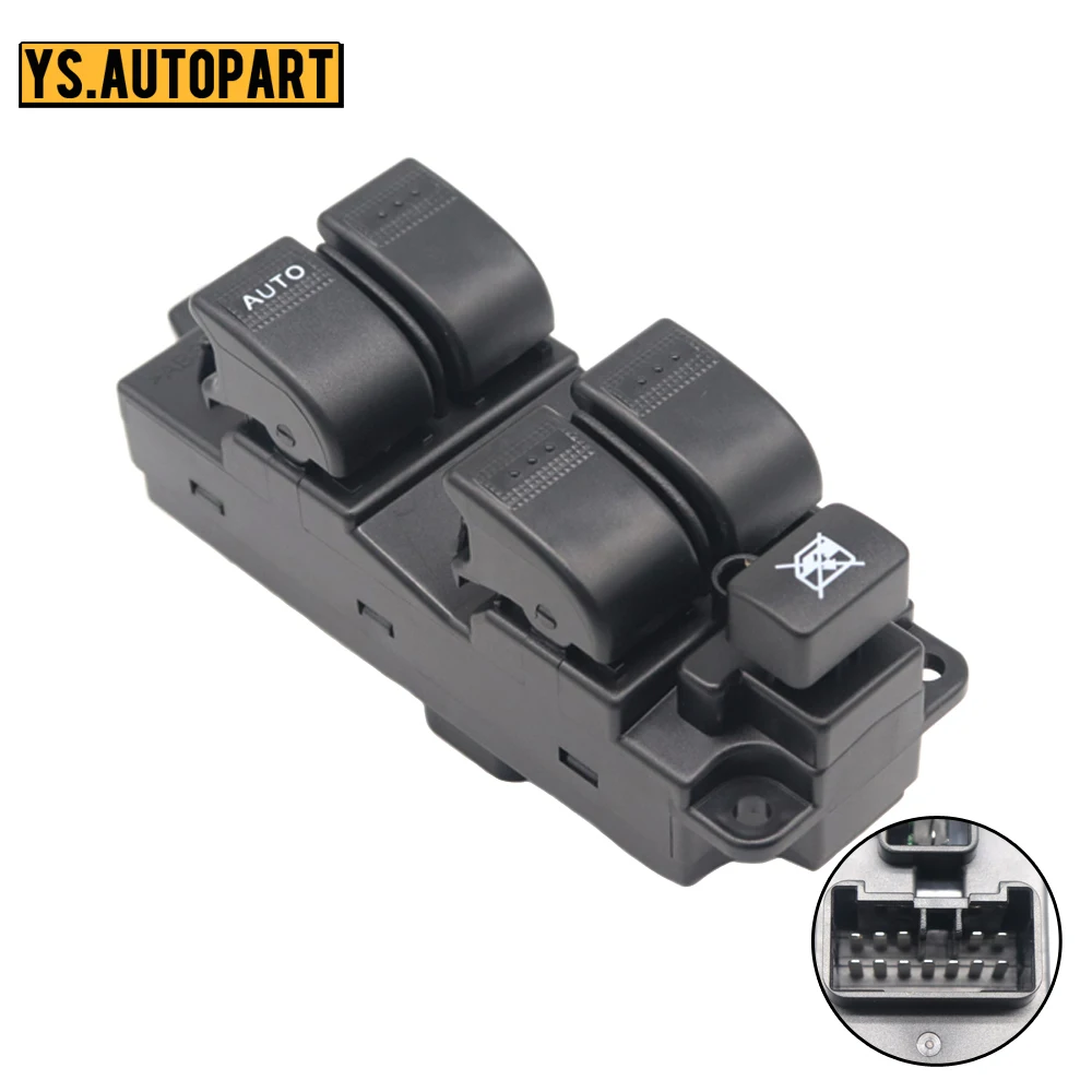 

GJ6A-66-350 Главные переключатели управления стеклоподъемниками автомобиля, подходят для Mazda 6 Demio 2003 2004 2005