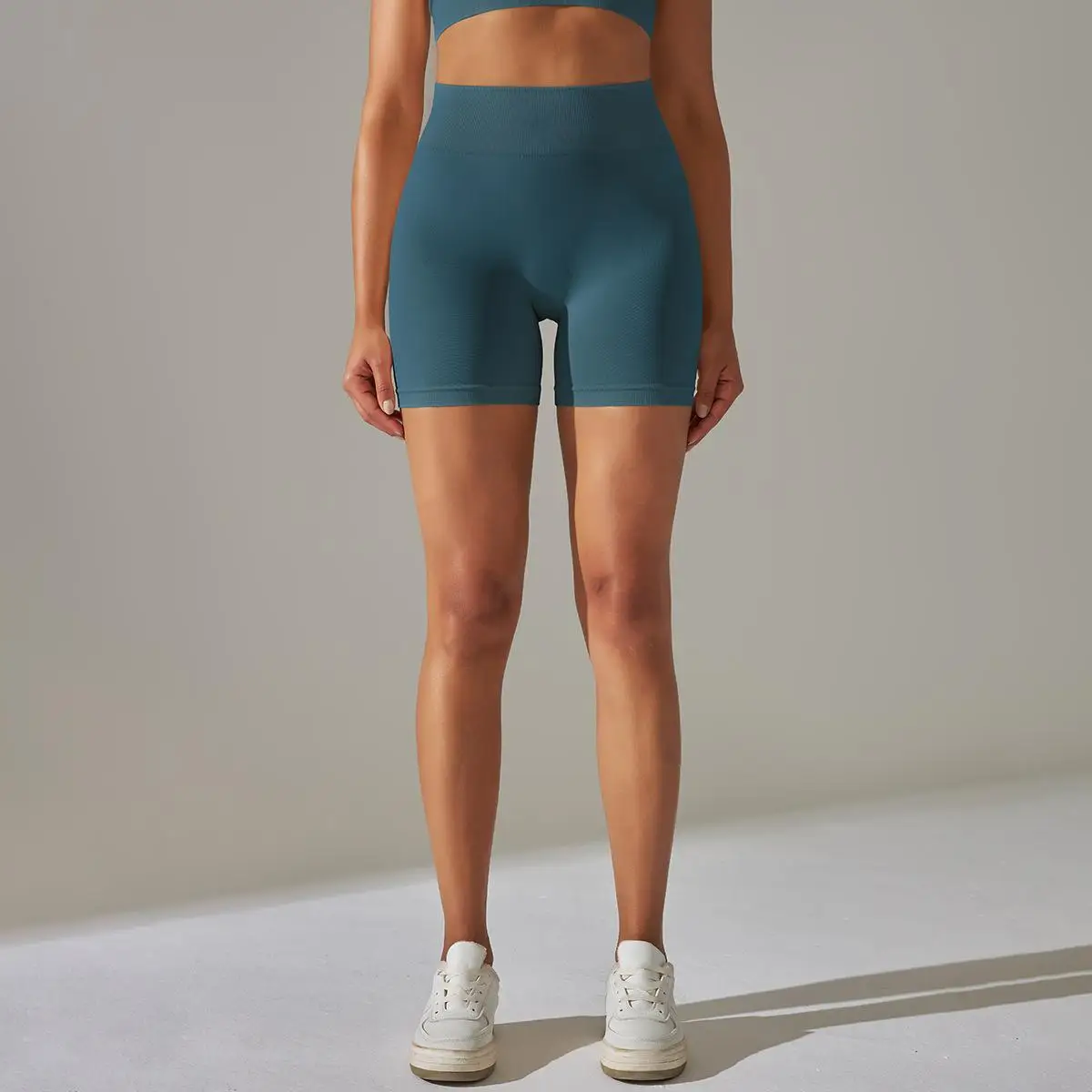 กางเกงโยคะไร้ตะเข็บสำหรับผู้หญิง ชุดออกกำลังกาย กระชับ ยืดหยุ่น ยกกระชับสะโพก ทรงพีช สำหรับออกกำลังกาย วิ่ง