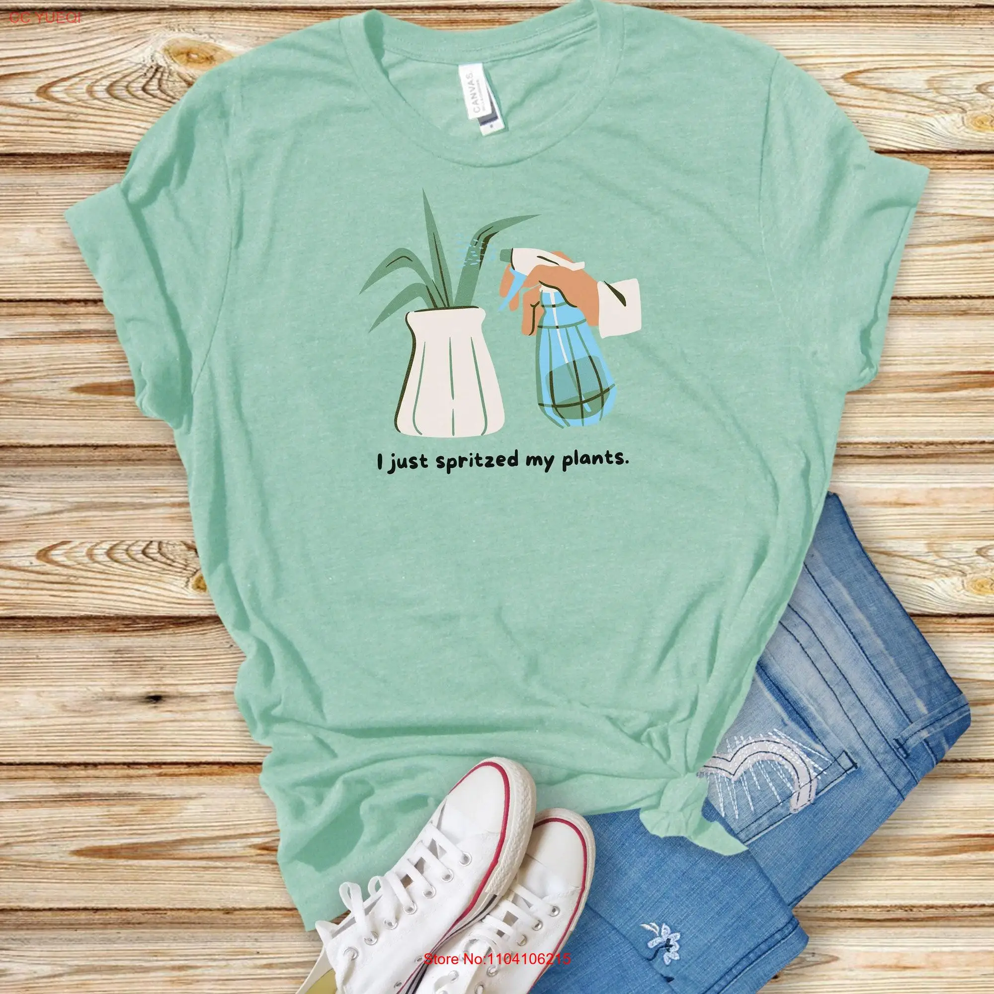 Funny Plants T Shirt Gardening Plant Lovers Houseplants Humor Jersey  long or short sleeves