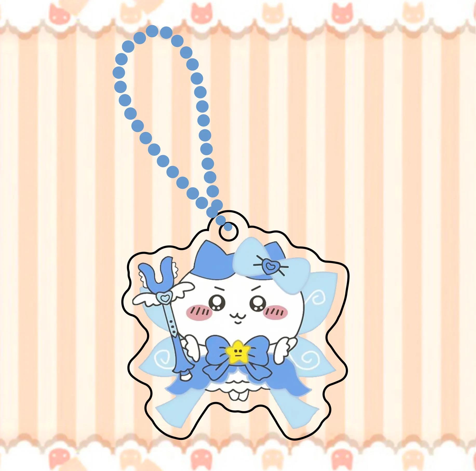 Anime Chiikawa Toy Pendant Cute Figure Hachiware Usagi Keychain Acrylic Decorative Pendant ハチワレ ちいかわKids Toy Gift