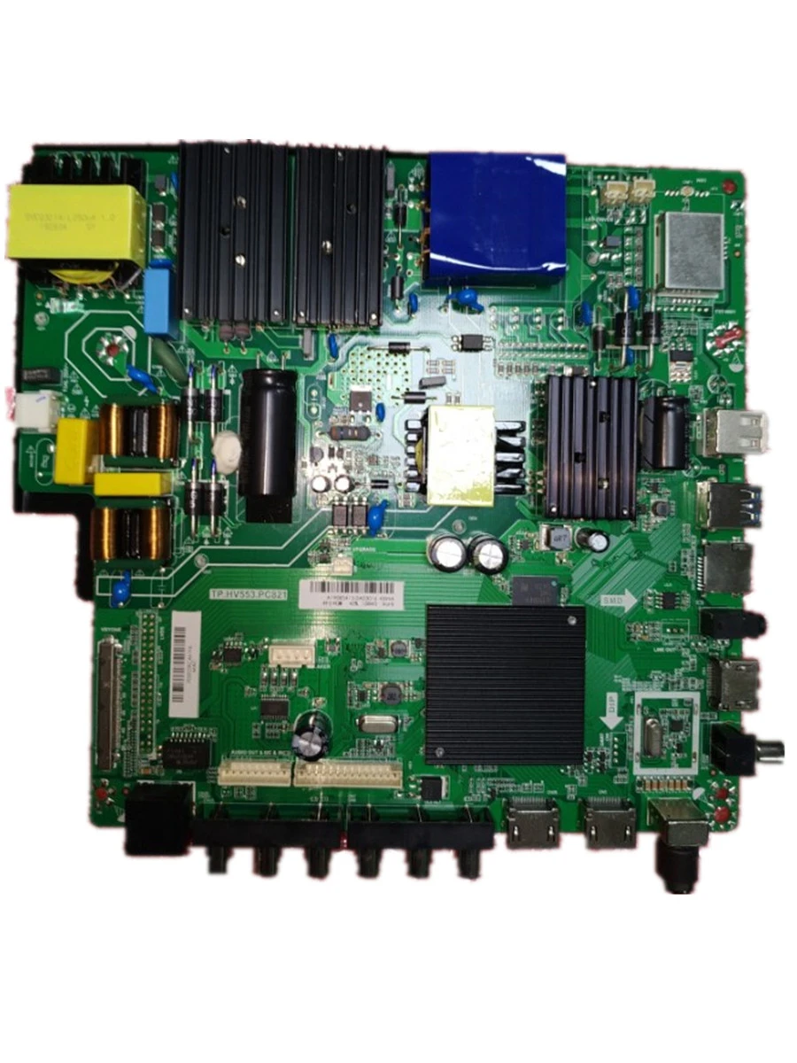 

HV553.PC821 4K WiFi network TV motherboard 4 core chip 1GDDR+8G EMMC Send remote control