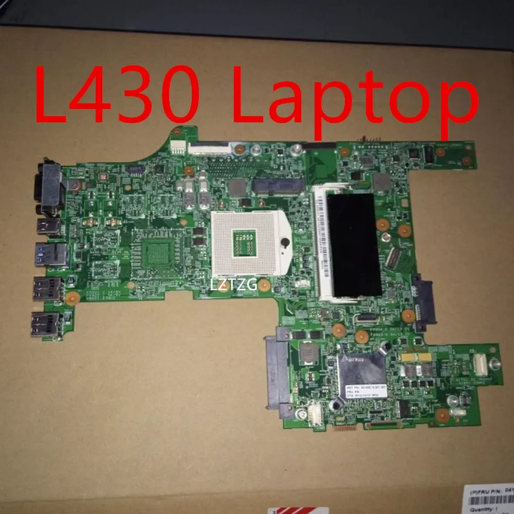 

Материнская плата для ноутбука Lenovo ThinkPad L430, материнская плата FRU 04Y2012 04W6655