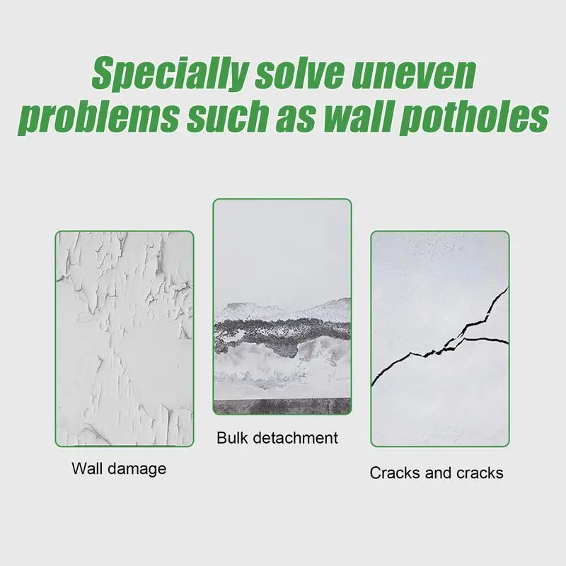 طلاء رقعة حائط لغرفة المعيشة ، معجون تصليح البقع المتشقق ، تصميم مكشطة ، معجون ذاتي الصنع لرياض الأطفال وتناول الطعام
