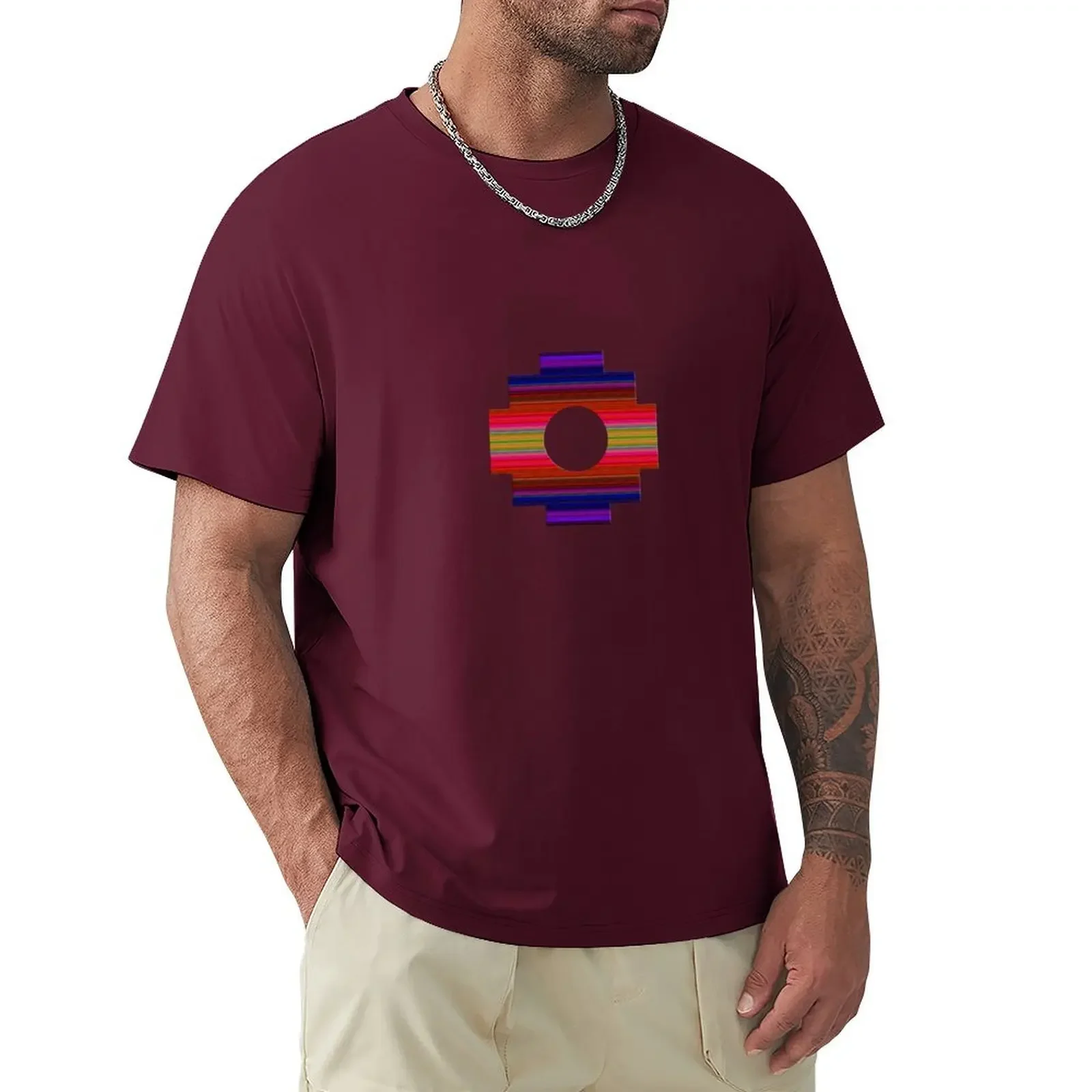 Chakana or Inca Cross T-Shirt sweat heavyweights workout shirts for men mens designer clothes new in tops & tees Short Sleeve