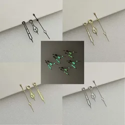 NH35 Hands Stainless Steel Pointers Green Luminous Watch Hands for NH34 NH35 NH36 Movement