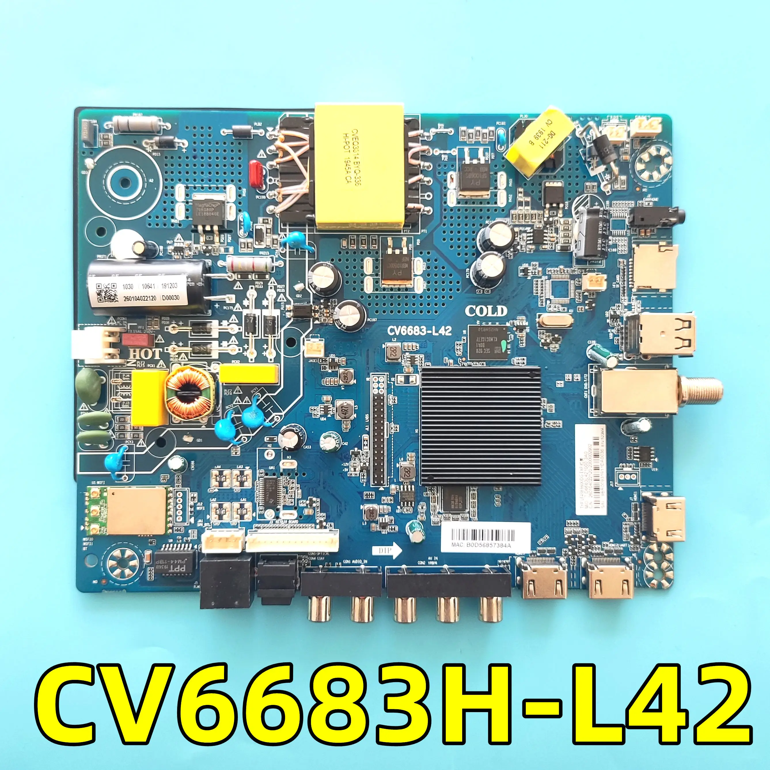 For Haier LCD TV H43K6FG H40K66FG CV6683H-L42 motherboard good test