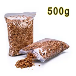 500g Natural Spanish Cedar Wood Sawdust Humidors Cedar Wood for Cigar Storage No Cigar Bugs More Aromatic Cigar Accessories Tool