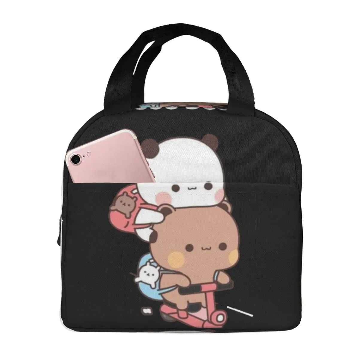 Bubu e Dudu Lunch Bag Unisex Portable Cooler Insulated Lunch Box Food Bento Box