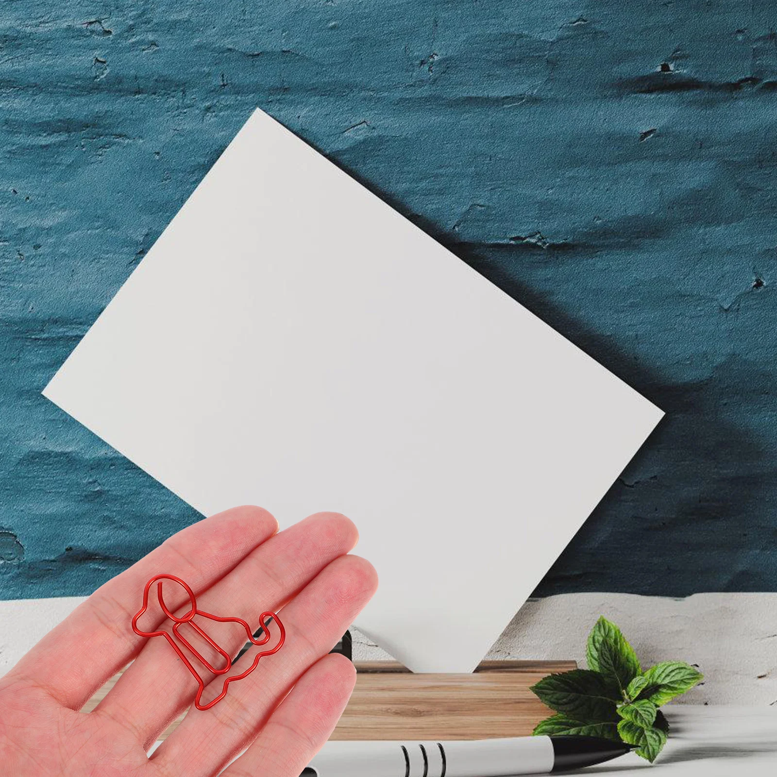 50 قطعة من مشابك الورق المصممة على شكل كلب جميل، إشارة مرجعية متعددة الوظائف وحامل ورق، مشابك معدنية ناعمة لمساحة العمل للدراسة #1