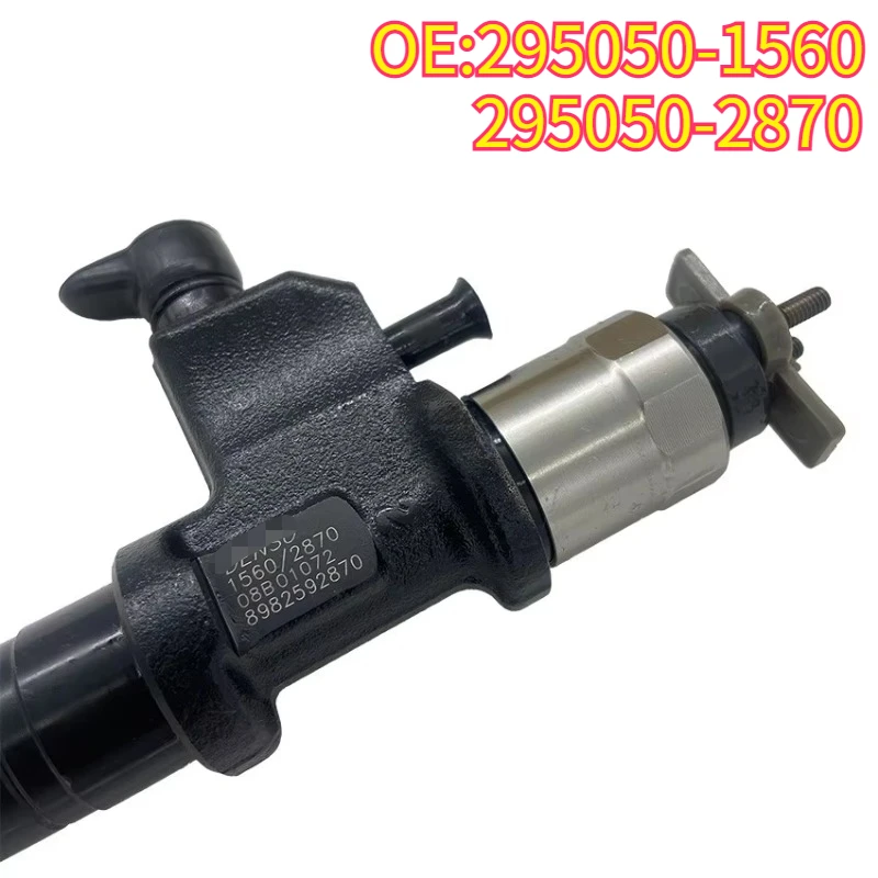 

For Rail fuel Injector 295050-1560 295050-2870 8982592870 for Isuzu Hitachi ZX490 ZX470 6WG1-TC 6WF1 diesel engine