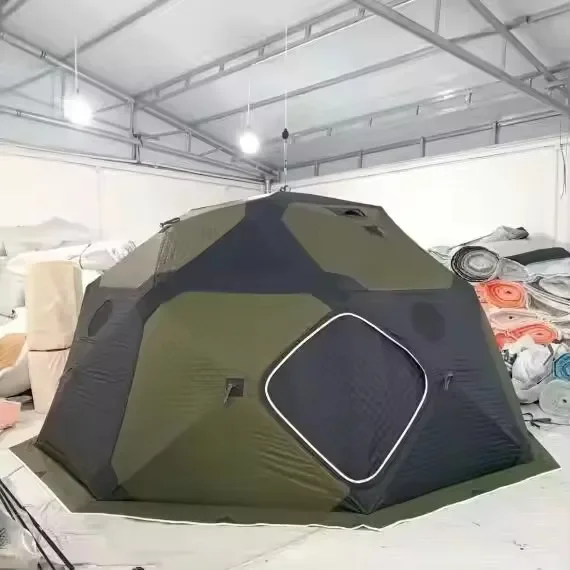 Outdoor insulation 2-4 people 150D Oxford fabric fishing insulation winter pop-up tent