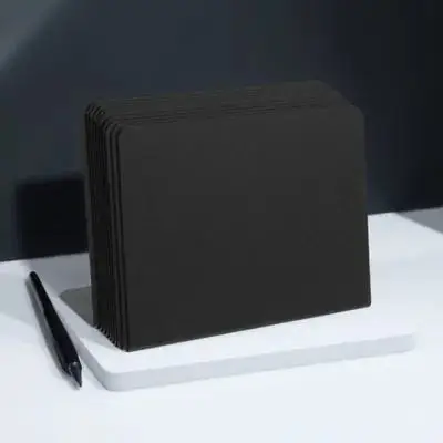 10pcs Mini Chalkboard Signs Standing Memo Board Erasable Message Price Boards For Shop Buffet Food Labels Lightweight Portable