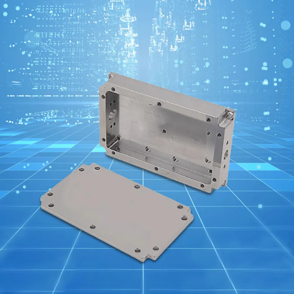 SMA-KFD46 RF Aluminum Box RF Protection Box Heat Dissipation Signal Box for Effective Signal Protection＆Heat Dissipation