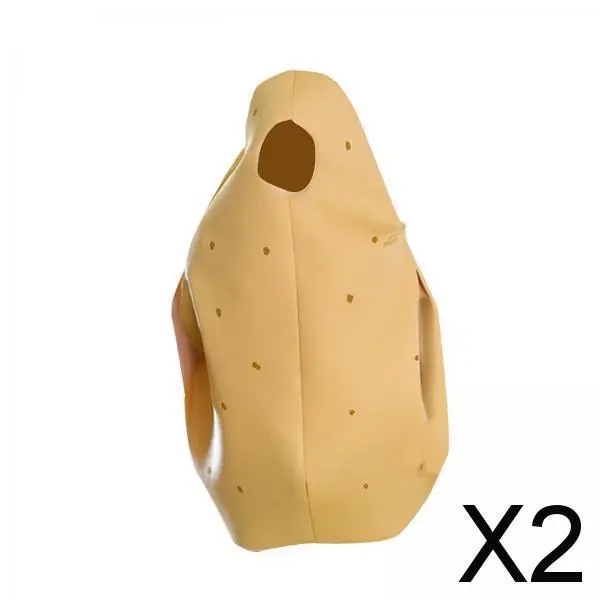 

Забавный картофельный костюм, многоразовый нарядный костюм на Хэллоуин, боди для выступления на сцене и карнавала